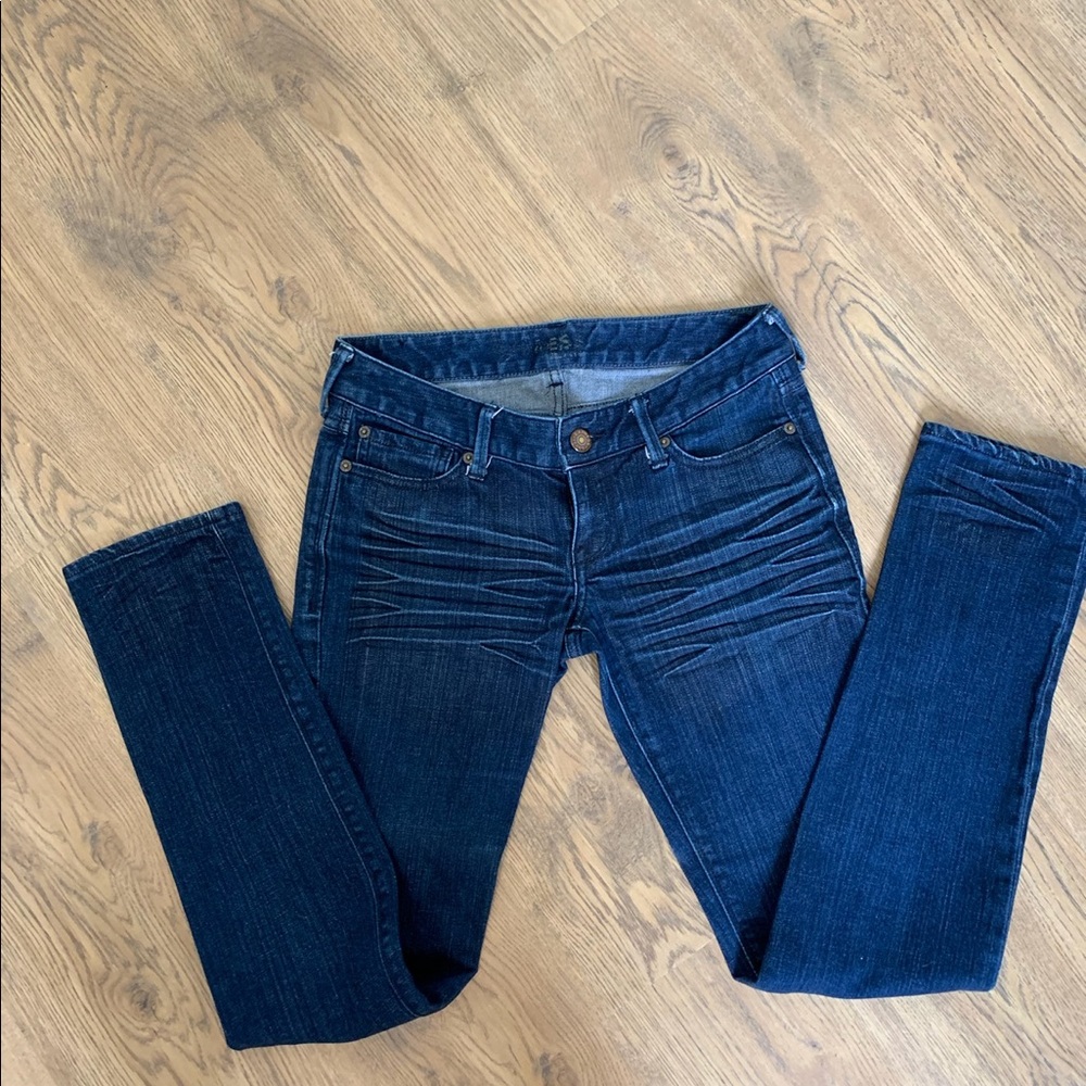 Express low rise skinny jeans